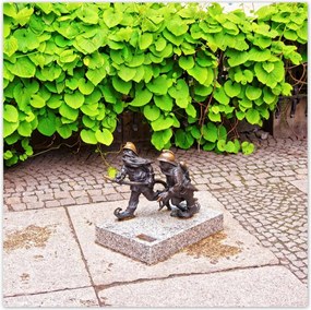 Poszterek 100x100 Törpék Tűzoltók Boroszló