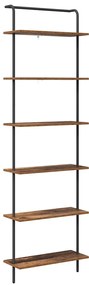 Könyvespolc Régi fa 60 x 24 x 203 cm Faanyag