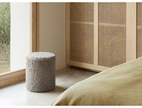 Szürke buklé puff Teddy – Blomus