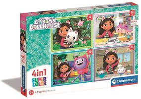Gabi babaháza Activities 4 az 1-ben puzzle Clementoni