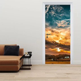Fotótapéta ajtóra - Felhők (95x205cm)