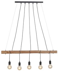 Leuchten Direkt 15515-18 - Csillár zsinóron DAMIAN 5xE27/60W/230V