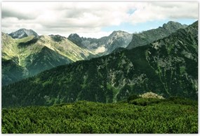 Poszterek 185x125 Tátra Lengyel hegyek Kilátás