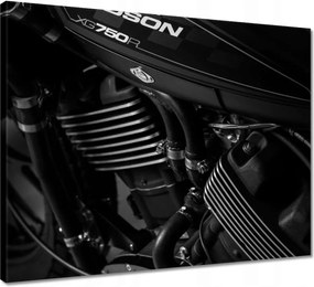 Vászonkép 50x40 Harley Davidson Motorkerékpár