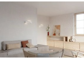 Brilagi -  LED fali lámpa KERRY 1xE27/7,5W/230V kerámia/fehér