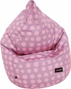 Babzsák, rózsaszín-lila/minta, TELDIN
