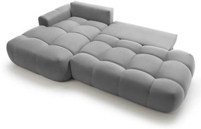 Sarokkanapé Ombre (B) (szürke + fekete) . 1100451