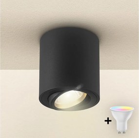 Brilagi - LED RGBW dimmelhető spotlámpa MIA 1xGU10/6W/230V 84x80 mm fekete