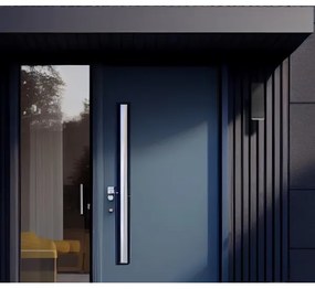 Kültéri fali lámpa 2xGU10/35W/230V IP54 szögletes fekete