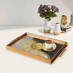 Üveg tálca, 38×24 cm – TPEA9833