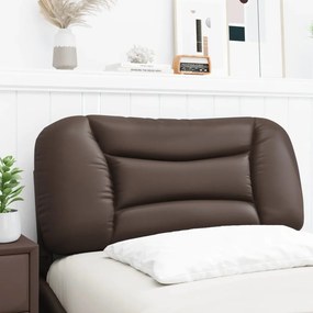 barna műbőr fejtámla párna 90 cm