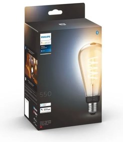 LED Dimmelhető izzó Philips Hue WHITE AMBIANCE ST72 E27/7W/230V 2200-4500K
