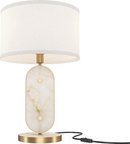 Maytoni modern asztali lámpa marmo fehér arany mymod099tl-01g