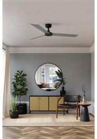 FARO 34286 - Mennyezeti ventilátor CRUISER L fekete átm. 132 cm + távirányítás