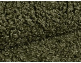 Zöld buklé puff Dia – Micadoni