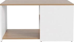 Dohányzóasztal 75x42x40 cm fehér GM-02