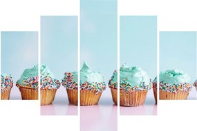 Cupcakes képe (150x105 cm)