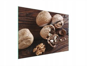 Üveg Vágódeszka 30x22 Dió Edzett Üveg