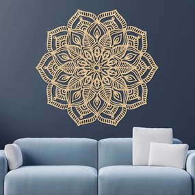 Fából készült mandala a falon | COUNESS