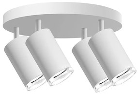 Polux Fürdőszobai spotlámpa TURYN 4xGU10/10W/230V IP44 fehér SA1911