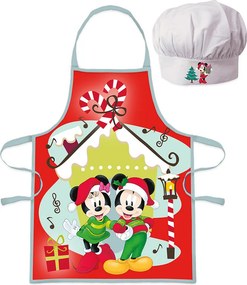 Disney Minnie and Mickey Karácsonyi gyerek kötény 2 darabos szett