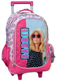 Barbie Summer gurulós iskolatáska, táska 46 cm