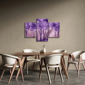 Kép - Szarvasok egy varázslatos erdőben (90x60 cm)