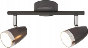 Karen 6513 Led mennyezeti spotlámpa 2x4W 560lm 3000K IP20 fekete