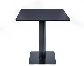 Masă dreptunghiulară, Bistro Culoare negru Palermo - 70X70 cm./80x80 cm. Mdf-metal Palermo - 70X70 cm./80x80 cm. Mdf-metal