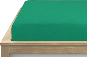Frottír gumis lepedő PREMIUM mentás 180x200 cm