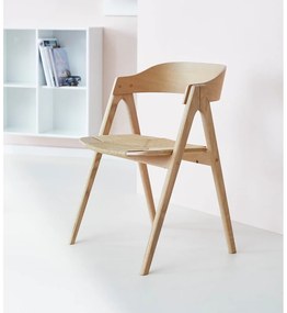 Natúr színű tölgyfa étkezőszék Mette – Hammel Furniture