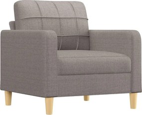 vidaXL tópszínű szövet kanapéfotel 60 cm