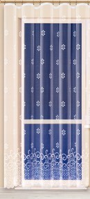 Mg Függöny 4020 Fehér erkély 200x250 kész szalaggal