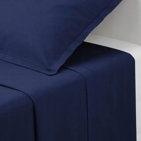 Pamut Lepedő 240x290 cm kék Természetes