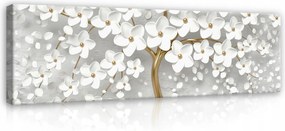 Vászonkép Absztrakt Fal Fa Hálószoba Nappali Nagy 145x45