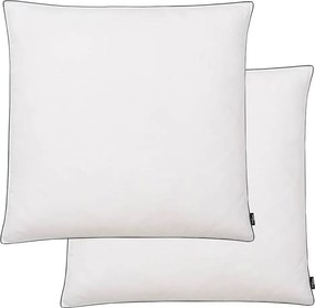 vidaXL 2 db fehér toll- és pehelypárna 80 x 80 cm