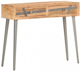 tömör akácfa tálalóasztal 90 x 30 x 75 cm