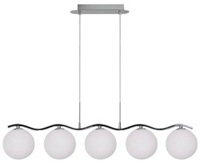 Csillár zsinóron RAMON 5xG9/40W/230V fényes króm