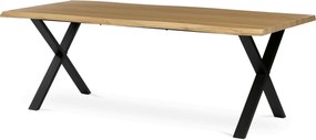 Étkezőasztal 210x100 cm MDF vad tölgy