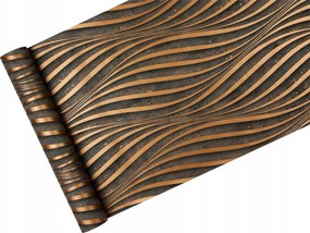 Luxus tapéta látványos réz zsinórokkal