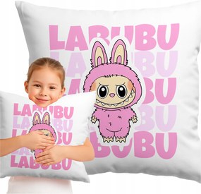 Baba Párna Labubu 40X40 Jancsi Alvó Dekoráció