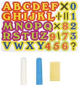 vidaXL 2 az 1-ben gyermek festőállvány palatáblával és táblával