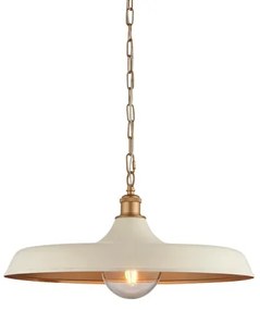 Endon 99999 - Láncos csillár SABIAN 1xE27/10W/230V krémszínű/arany