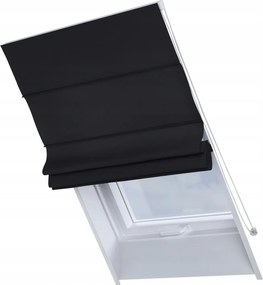 Kész redőny Rimini tetőtéri ablakra 50x60cm fekete