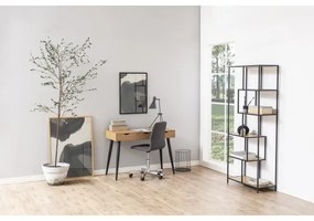 Íróasztal fiókokkal, ADIS, tölgy