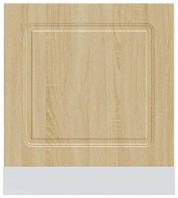mosogatógép panel Kalmar sonoma tölgy 60x1,5x67 cm mérnöki fa