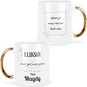 Bögre Türelem Elixír Tanárnő Ajándék Névvel Befejezés