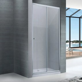 Elche || 120 toló zuhanyajtó, 190/195cm, 6mm, NANO