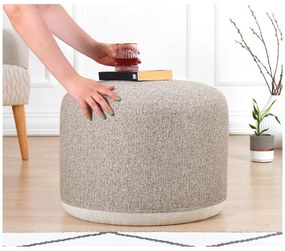 Bézs puff Cedre – Artie