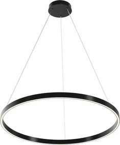 Maytoni Rim MOD058PL-L42BK Függőlámpa 1x51W/LED 1400lm IP20